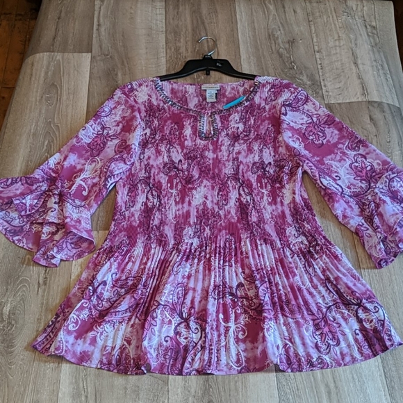 Catherines Tops - Catherine's 2X purple top